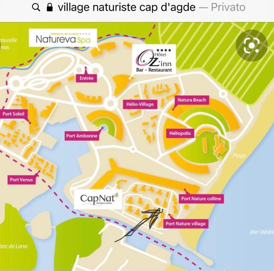 Villa Naturiste Port Nature Agde Exterior photo